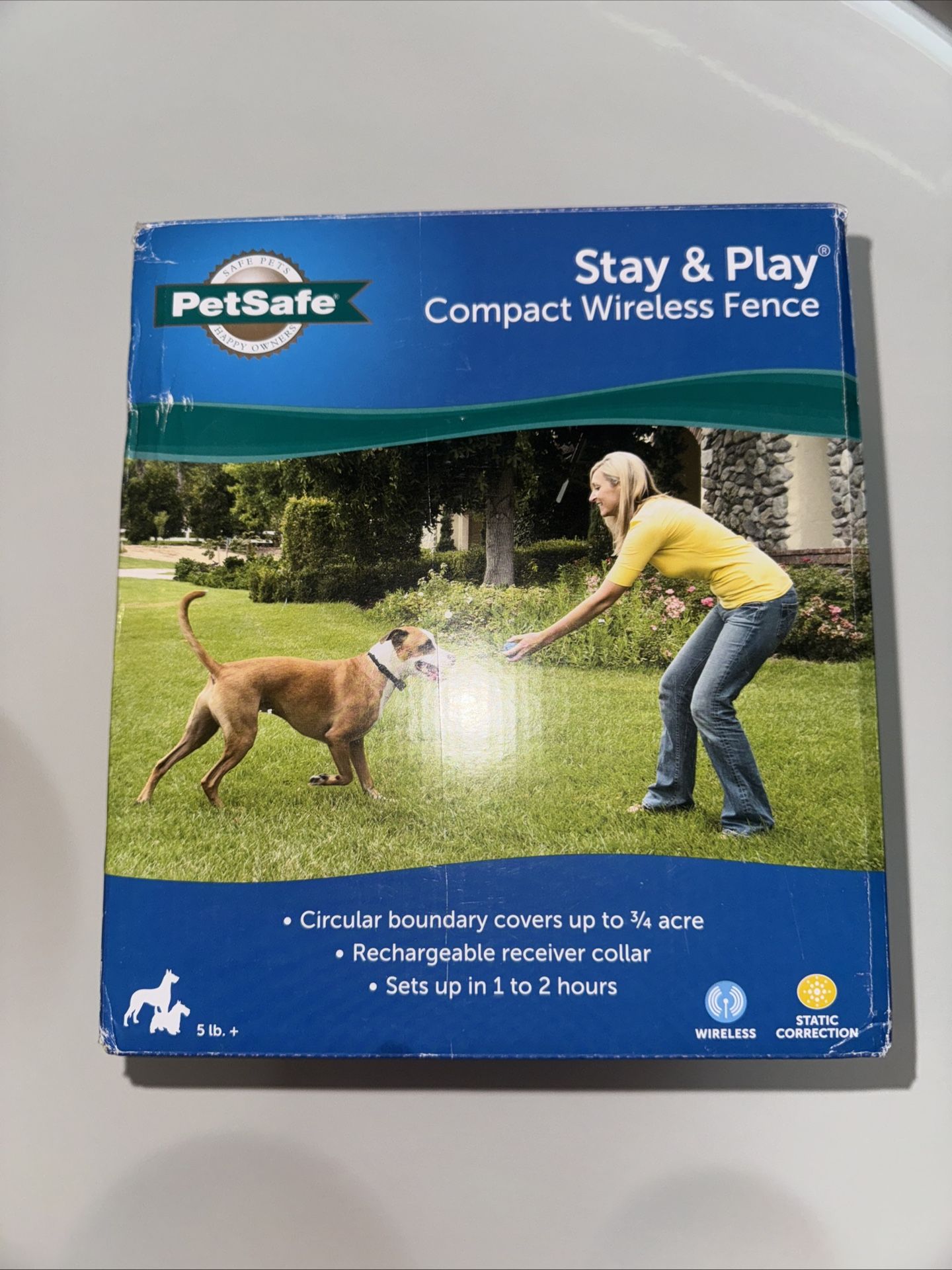 NEW Petsafe Stay and Play Wireless Pet Fence (PIF00-12917)
