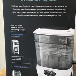 Baby brezza bottle sterilizer new in box