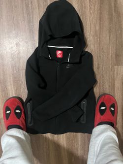 Nike Tech Fleece Full-Zip Hoodie Black