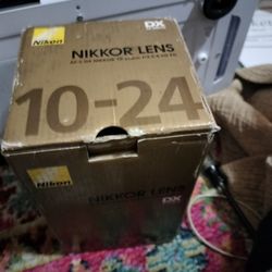 Mint Condition Open Box Nikkor Lens 10-24