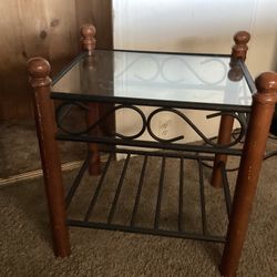 Table Coffee Glass Two