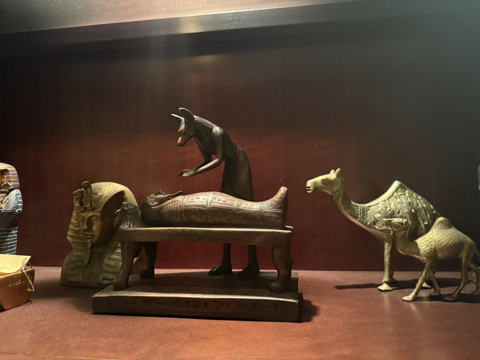 Antique Set Egyptian Statues Collections 