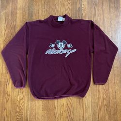 Vintage Mickey Inc Mickey Mouse Fleece Sweatshirt
