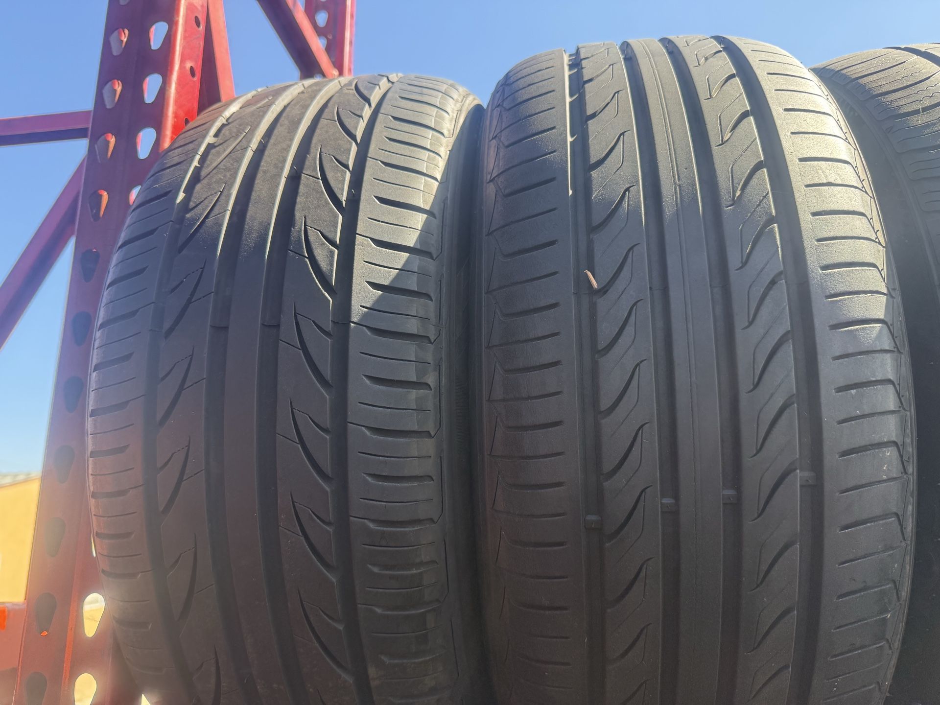 2 used tires 225/50r17 💵free installation and balance ‼️👌