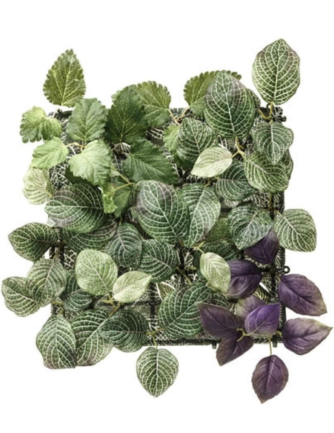 IKEA FEJKA Artificial plant, wall mounted/in/outdoor green/lilac
