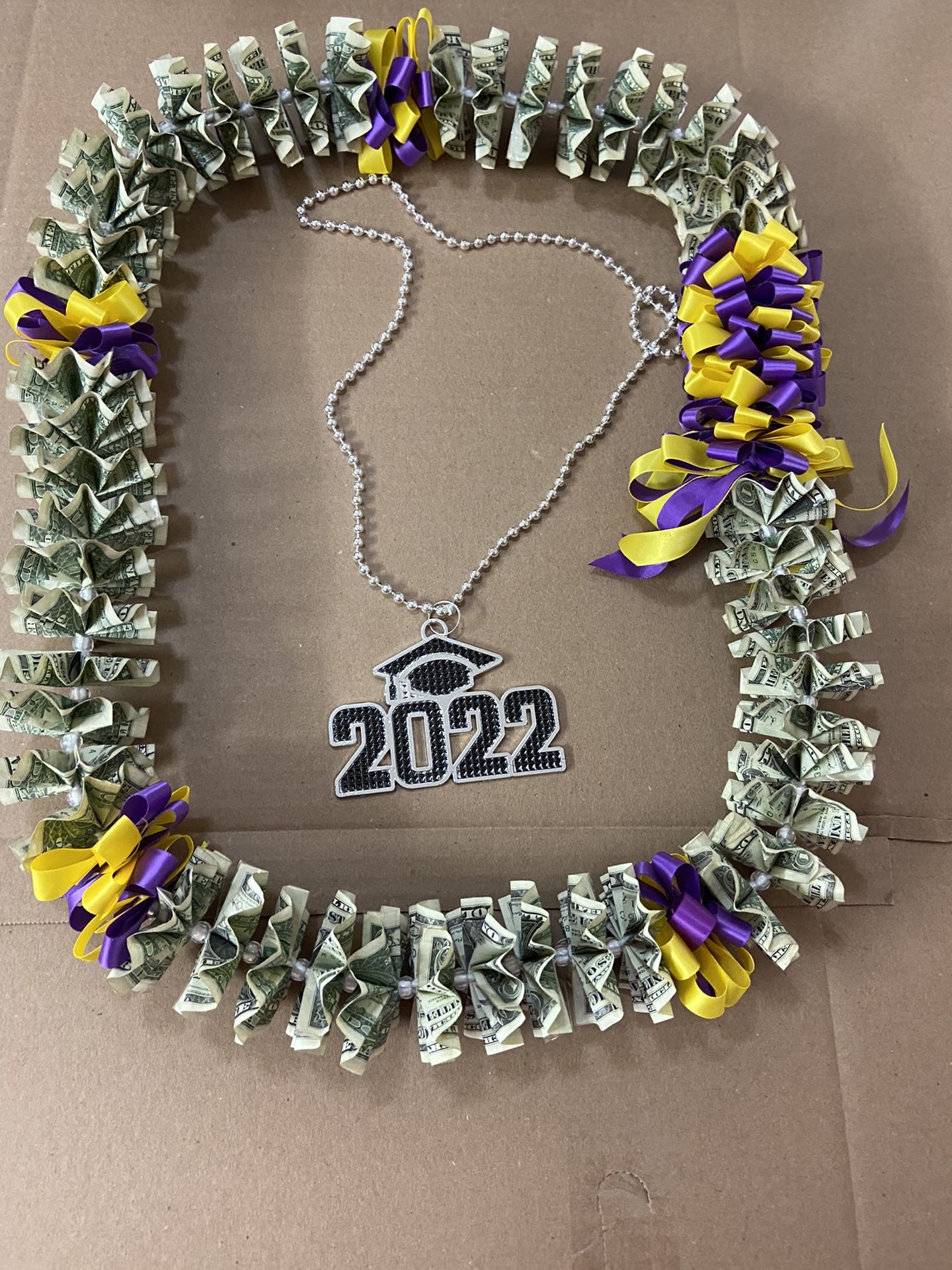 Congratulations Grad Class Of 2022 Money Lei Handmade