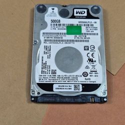 500GB WD Western Digital 2.5" SATA Laptop HD Hard Drive WD5000LPLX-08