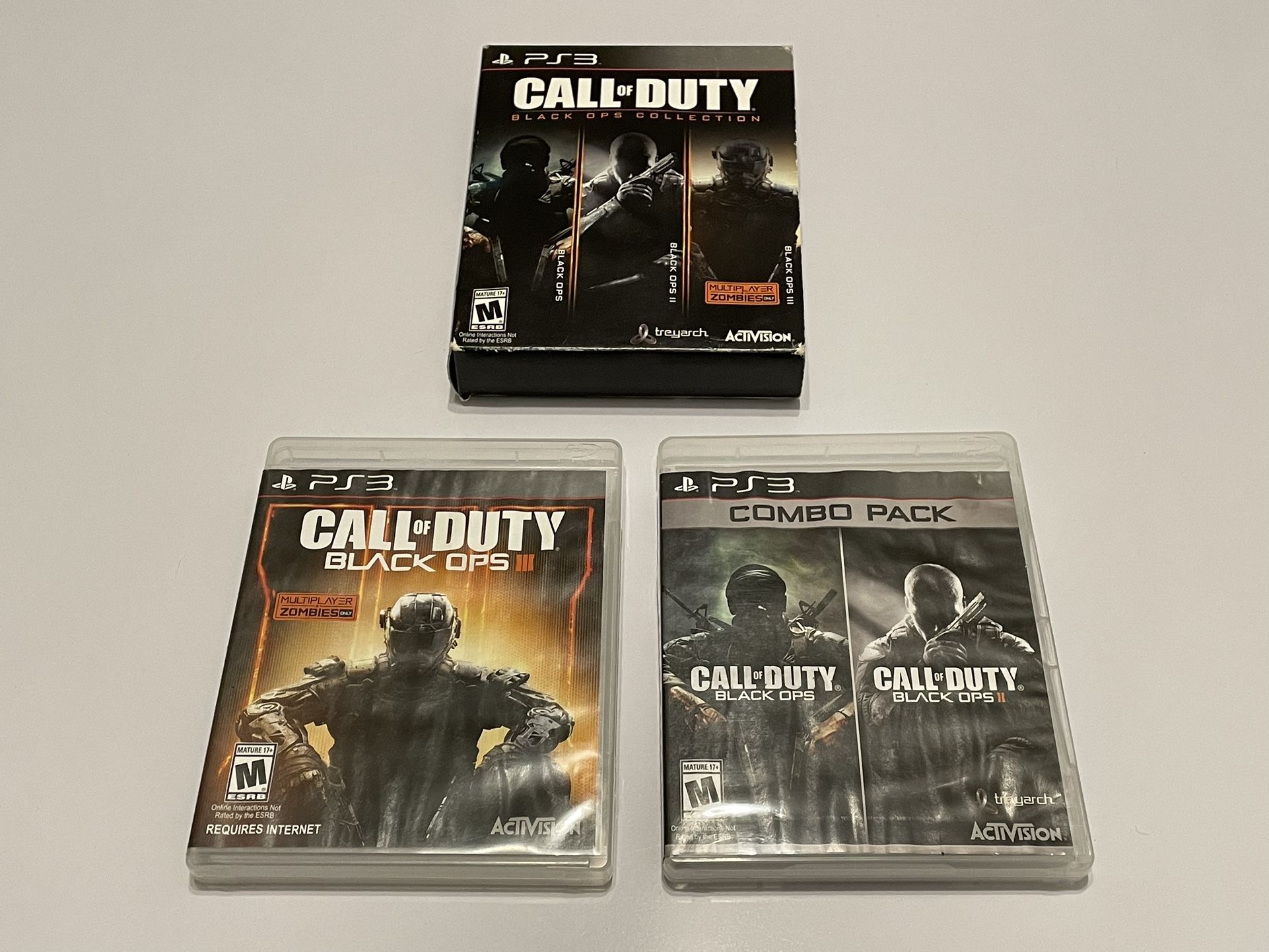 Call Of Duty Black Ops Collection Ps3 3 Games