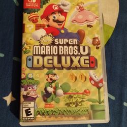 Nintendo Switch Mario Super Bros U DELUXE~~ CASE ONLY~~NO Game