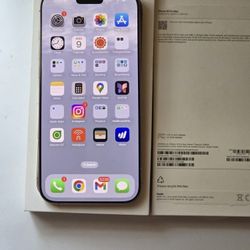 Unlocked IPhone 16 Pro Max 256gb w/Case, Like New, Proof Of Purchase