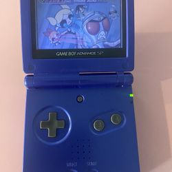 Gameboy Advance SP Blue Comes With Charger 