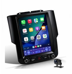 Car Stereo Radio Dodge Ram 2013 2014 2015 2016 2017 2018 Wireless CarPlay Android Auto, 9.7” Touch Screen Head Units, Backup Camera
