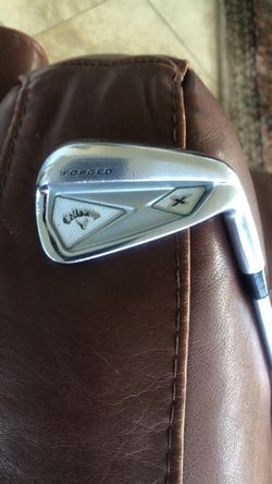 Callaway 2013 X Forged 7 iron RH True Temper Stiff shaft new grip