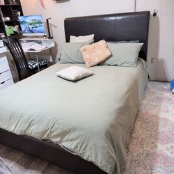 Queen Size Bed, And Mattress For Sale