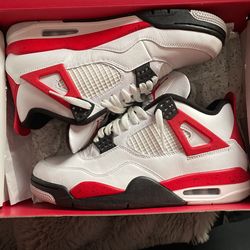 Jordan 4 Red Cement Size 9