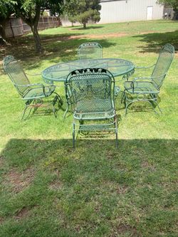 Wrought Iron Outdoor Patio Furniture