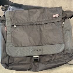 Tumi Messenger Bag (Black and Red)
