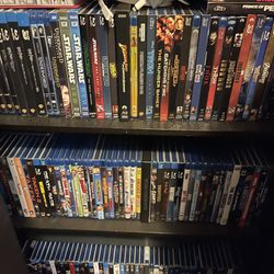 BluRays And Media Cabinet