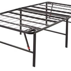 Foldable Metal Platform Bed Frame 