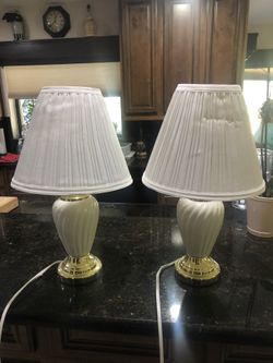 Set Of Two Lamps