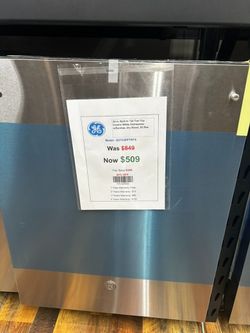 GE Dishwasher - One Year Warranty Included
