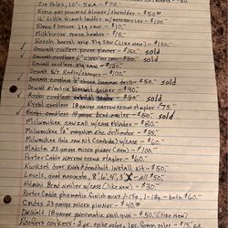 Assorted power tools