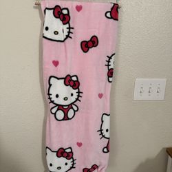 Hello Kitty Valentines Blanket
