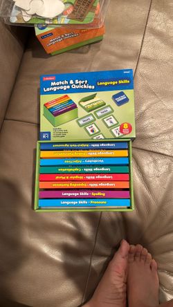 Lakeshore Match And Sort Language Quickies Language Skills
