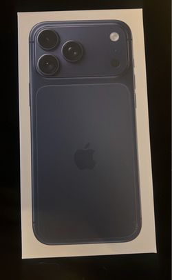 Apple iPhone 17Promax  – Black Titanium