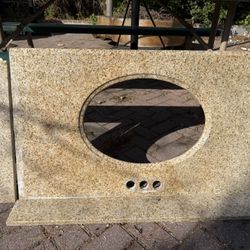 36/22 Stone Bathroom Vanity Sink Top 