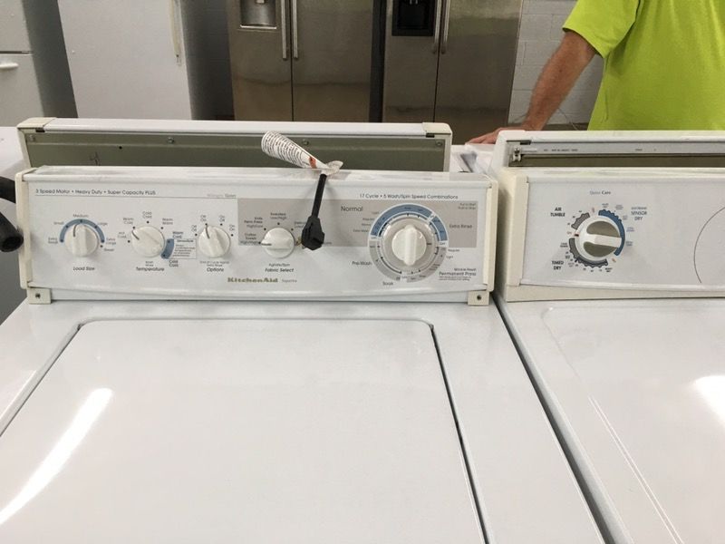 KitchenAid Heavy Duty Washer and KitchenAid Heavy Duty Super Capacity