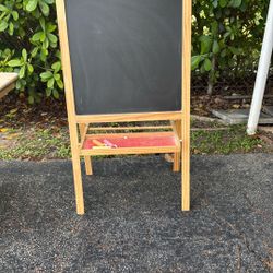 Chalkboard & Dry Erase Board 