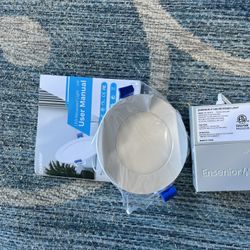 Ensenior LED Recessed Light 4 Inch 9W 5000K Daylight Ultra-Thin Canless Wafer Ceiling Light