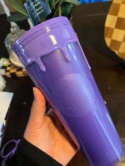 Starbucks Glow-in-the-Dark Purple Drip Tumbler