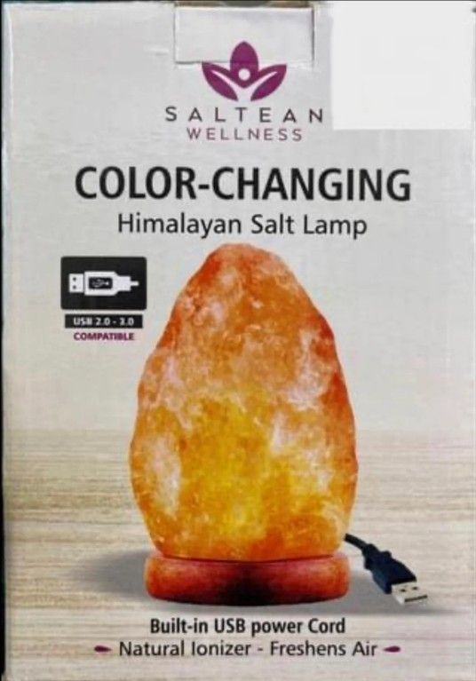 Color Changing Himalayan Salt Lamp 