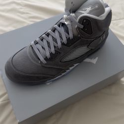 Air Jordan Wolf Grey 5s