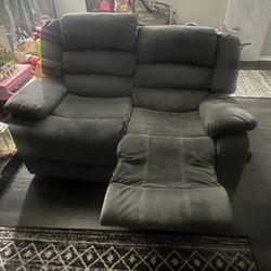 3-Piece Reclining Couch Set – Sofa, Loveseat & Recliner
