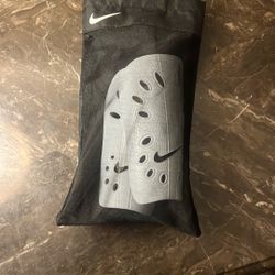 White Nike Shin Pads