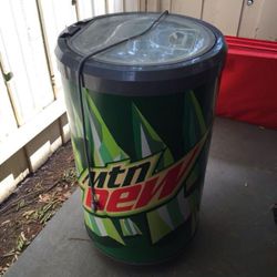 $150 Mountain Dew Electric Can Cooler Fridge