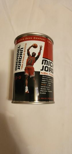 Micheal Jordan tin can collectors pack 1 of 6