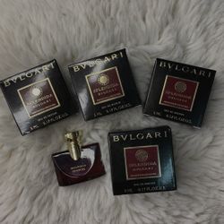 Bvlgari perfume samples - Magnolia, Splendido, Aliena, and Rose 5ml each #perfumetrial  Sold 1 pc each 