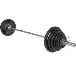 Barbell With Plates 