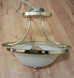 Five Ceiling Light Fixtures: Matching Set