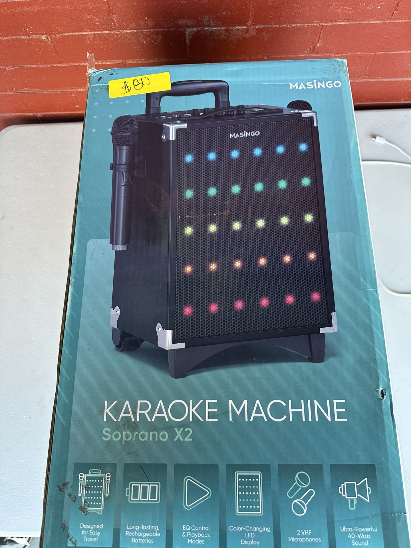 KARAOKE MACHINE Soprano X2