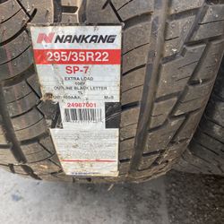 Got 2 Brand New 22 Inch Tires, Never Been Put On A Rim , Asking 150 Each Or Both For 250 