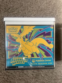 Pokemon Center Ascended Heroes Elite Trainer Box