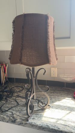 Metal Table Lamp
