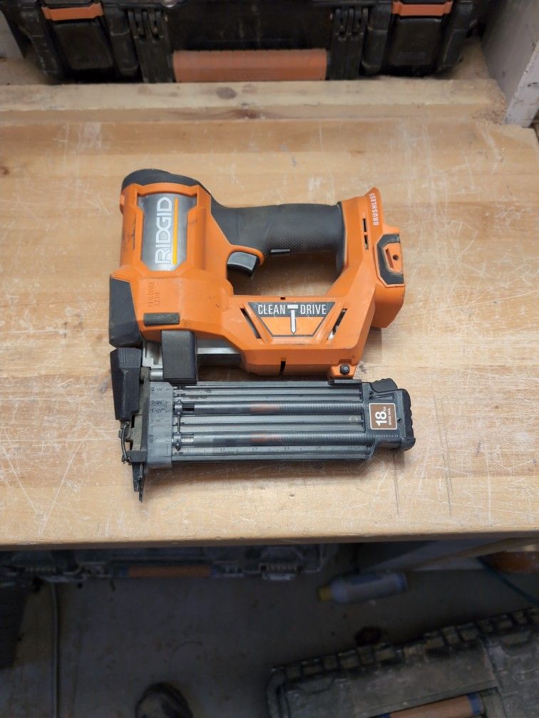 Ridgid 18v Brad Nailer