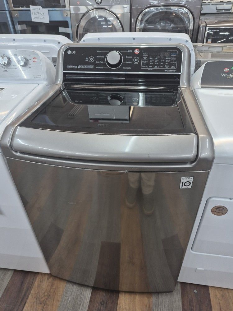LG 5.0 Cu. Ft. Smart Top Load Washer W/ Warranty