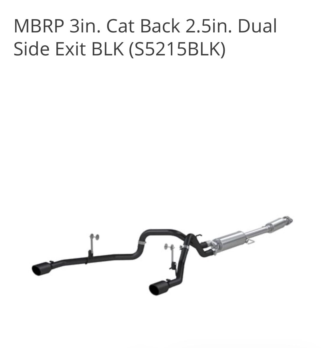 MBRP DUAL EXHAUST 21-25 F150